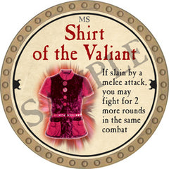 Shirt of the Valiant - 2018 (Gold)