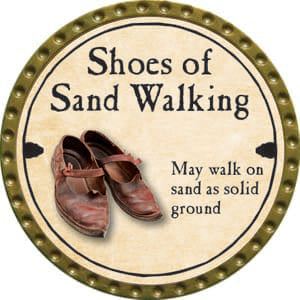 Shoes of Sand Walking - 2014 (Gold)