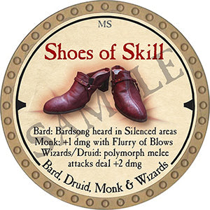 Shoes of Skill - 2019 (Gold) - C17