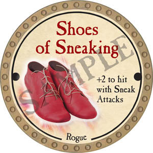 Shoes of Sneaking - 2017 (Gold) - C37