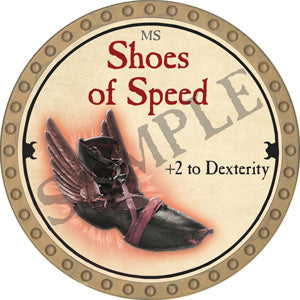 Shoes of Speed - 2018 (Gold) - C26