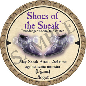 Shoes of the Sneak - 2019 (Gold)