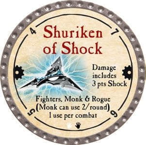 Shuriken of Shock - 2013 (Platinum) - C37