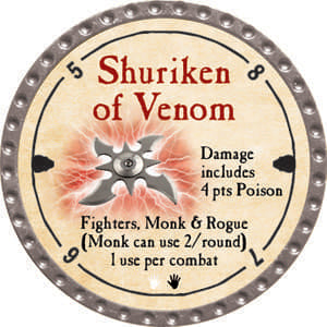 Shuriken of Venom - 2014 (Platinum) - C007