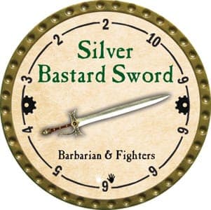 Silver Bastard Sword - 2013 (Gold)