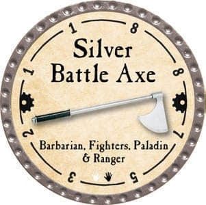 Silver Battle Axe - 2013 (Platinum)
