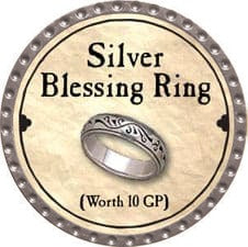 Silver Blessing Ring - 2008 (Platinum) - C37