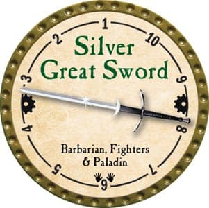 Silver Great Sword - 2013 (Gold)