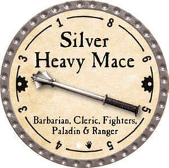 Silver Heavy Mace - 2013 (Platinum) - C