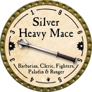Silver Heavy Mace - 2013 (Gold)
