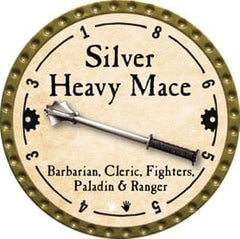 Silver Heavy Mace - 2013 (Gold)
