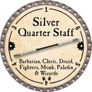 Silver Quarter Staff - 2013 (Platinum) - C