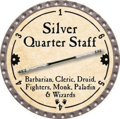 Silver Quarter Staff - 2013 (Platinum) - C