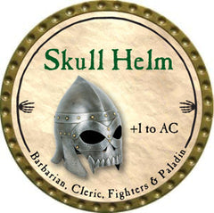 Skull Helm - 2012 (Gold)