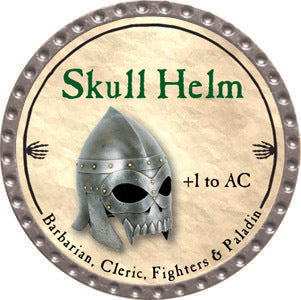 Skull Helm - 2012 (Platinum)