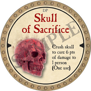 Skull of Sacrifice - 2019 (Gold) - C37