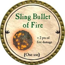 Sling Bullet of Fire - 2009 (Gold) - UC