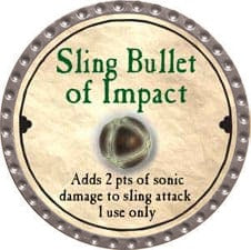 Sling Bullet of Impact - 2008 (Platinum) - C37