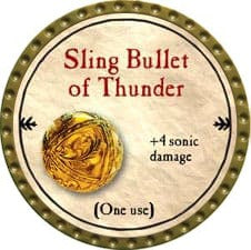 Sling Bullet of Thunder - 2009 (Gold) - R