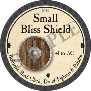 Small Bliss Shield - 2018 (Onyx) - C26