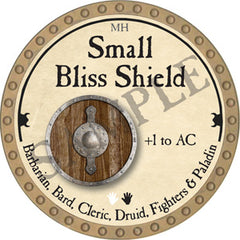 Small Bliss Shield - 2018 (Gold)