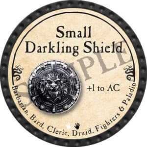 Small Darkling Shield - 2016 (Onyx) - C26