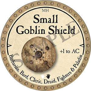 Small Goblin Shield - 2021 (Gold)