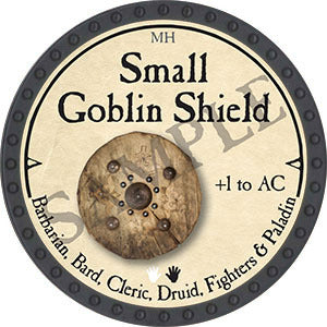 Small Goblin Shield - 2021 (Onyx) - C26