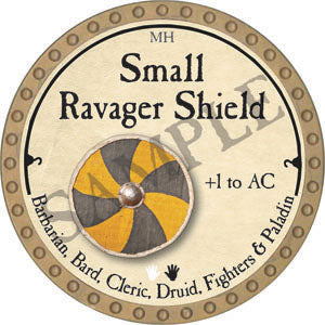 Small Ravager Shield - 2022 (Gold)
