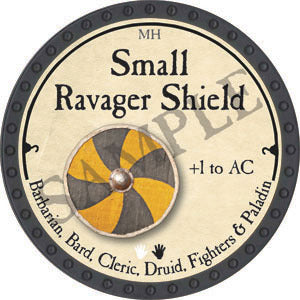 Small Ravager Shield - 2022 (Onyx) - C37