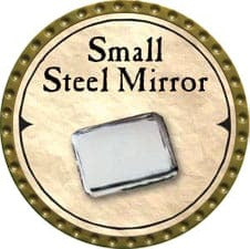 Small Steel Mirror - 2007 (Gold) - C