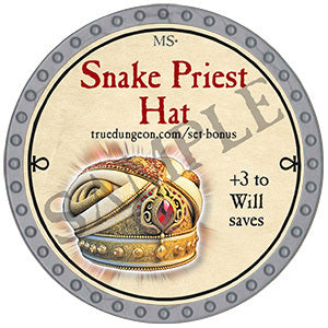 Snake Priest Hat - 2024 (Platinum)