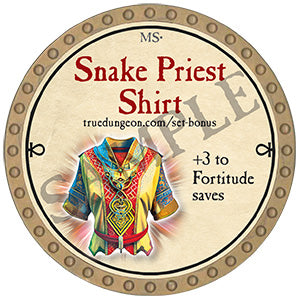 Snake Priest Shirt - 2024 (Gold)
