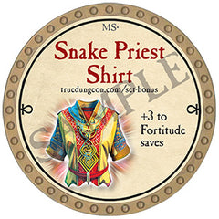 Snake Priest Shirt - 2024 (Gold) - R