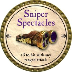 Sniper Spectacles - 2012 (Gold) - C203