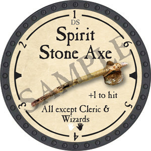 Spirit Stone Axe - 2019 (Onyx) - C37