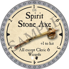 Spirit Stone Axe - 2019 (Platinum)