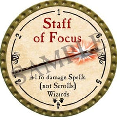 Staff of Focus - 2016 (Gold) - R