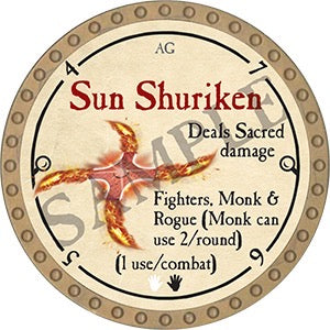 Sun Shuriken - 2023 (Gold)