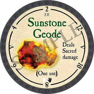 Sunstone Geode - 2021 (Onyx) - C37