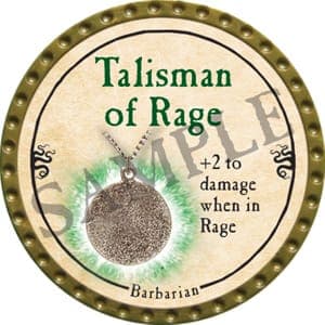 Talisman of Rage - 2016 (Gold) - UC