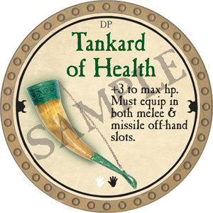 Tankard of Health - 2018 (Gold) - C37