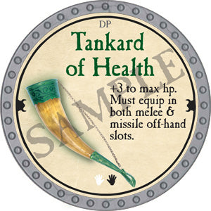 Tankard of Health - 2018 (Platinum)