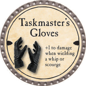 Taskmaster's Gloves - 2014 (Platinum) - C