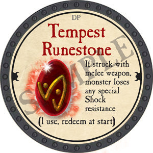 Tempest Runestone - 2018 (Onyx) - C26