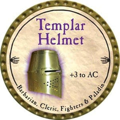 Templar Helmet - 2012 (Gold) - UR