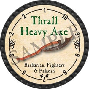 Thrall Heavy Axe - 2016 (Onyx) - C26