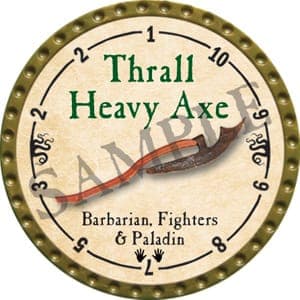Thrall Heavy Axe - 2016 (Gold)