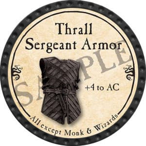 Thrall Sergeant Armor - 2016 (Onyx) - C26