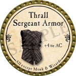 Thrall Sergeant Armor - 2016 (Gold)